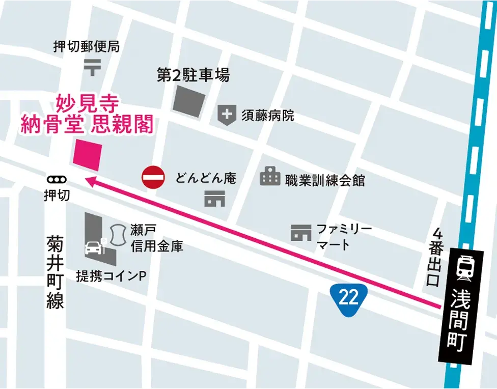 交通アクセスマップ