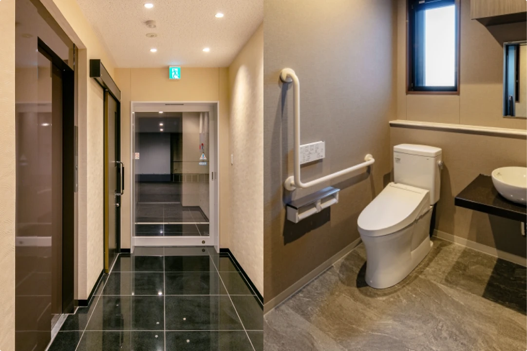 快適な屋内施設